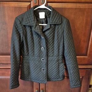 Maurices Black Quilted Puffer Coat